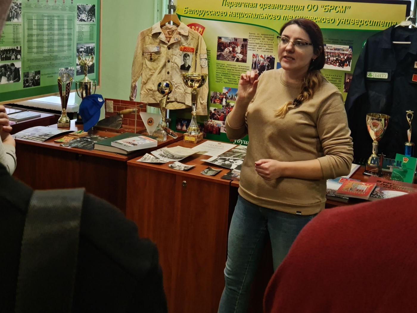 «Музей БНТУ – открыт для всех» – экскурсия студентов ЭФ заочного отделения в музей истории БНТУ